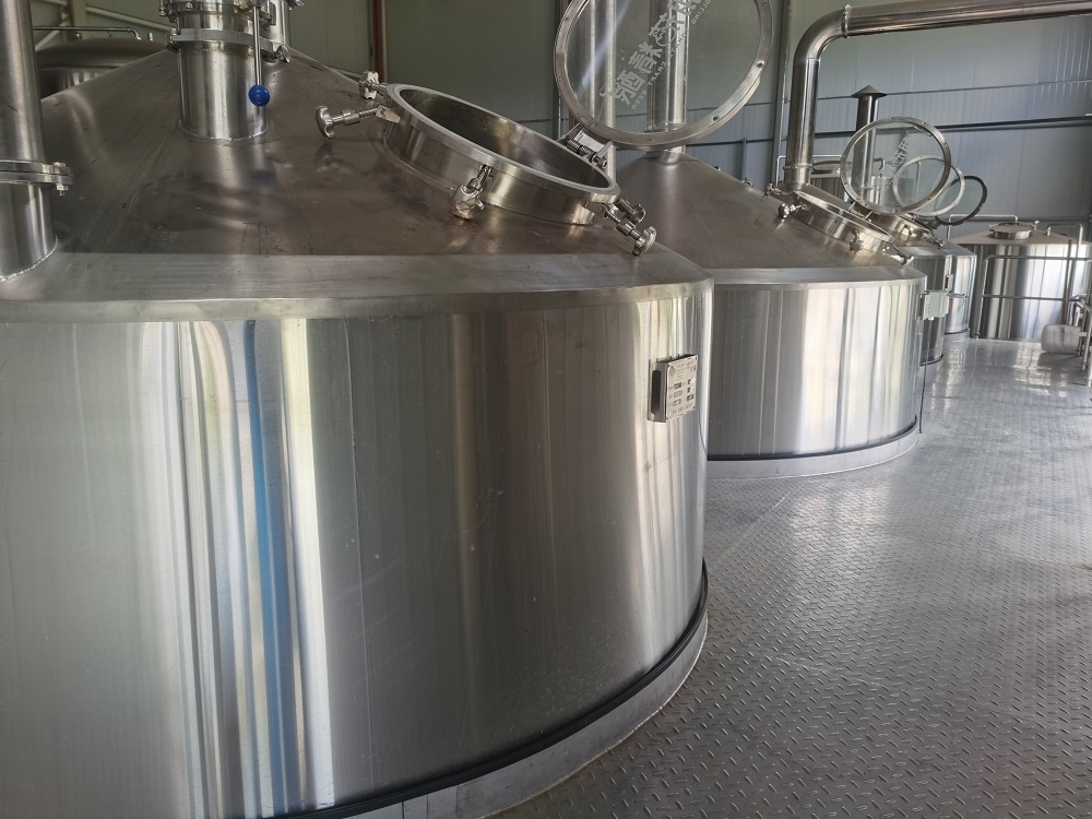 5000L糖化系統 四器糖化 1000L發(fā)酵罐