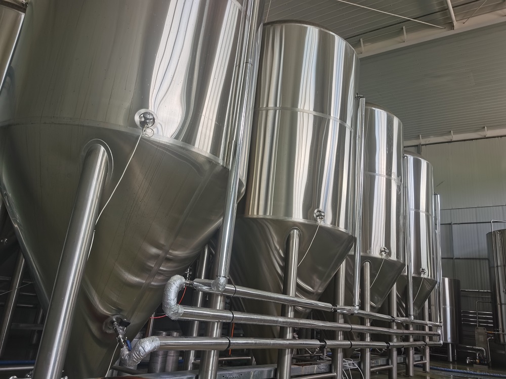 5000L糖化系統 四器糖化 1000L發(fā)酵罐